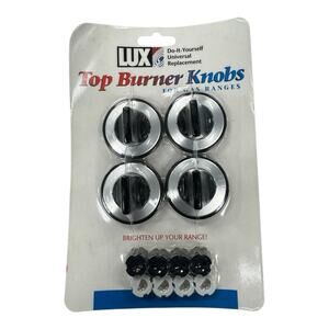 LUX Top Burner Universal Replacement Knobs